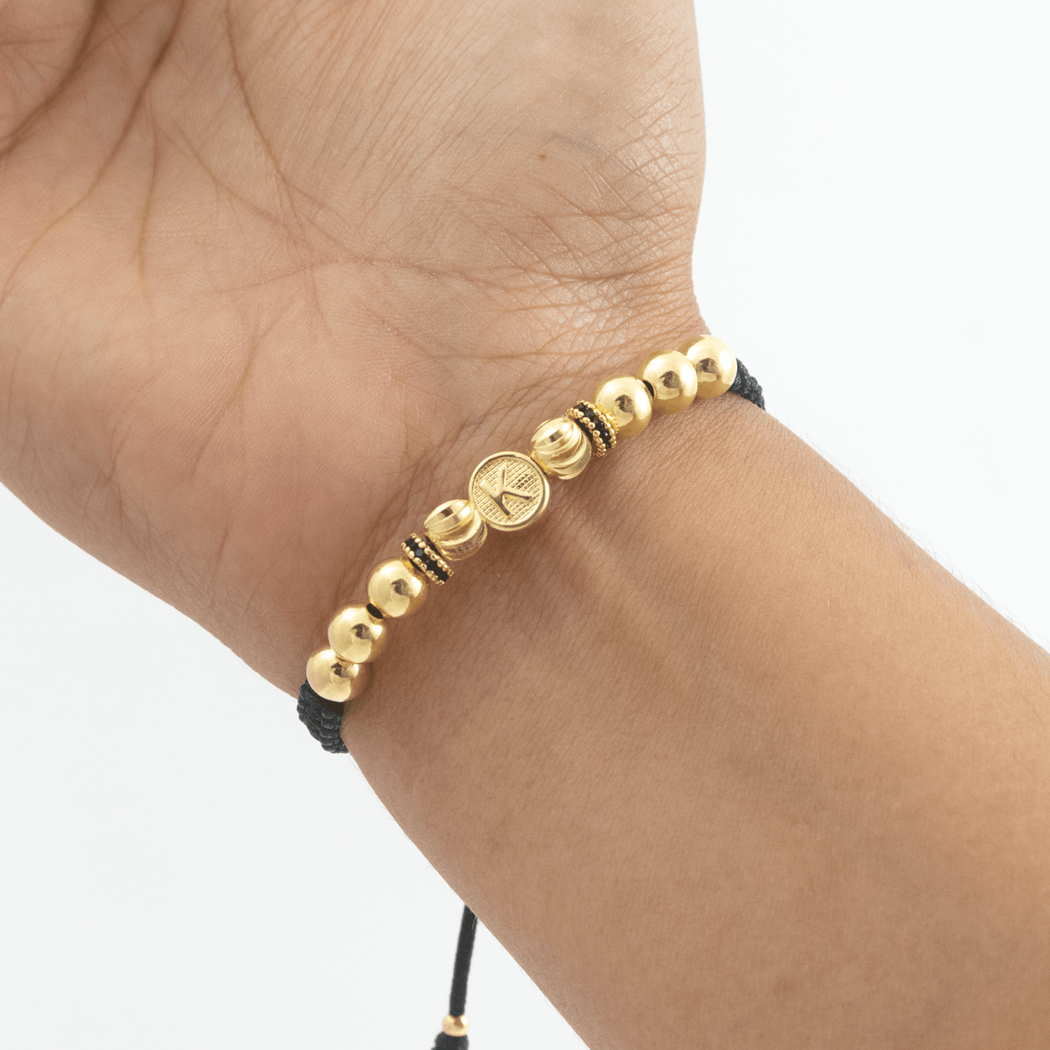 Manilla Iniciales Rondel Herraje Unidad - Vibrantto Joyas y Accesorios - MU3058