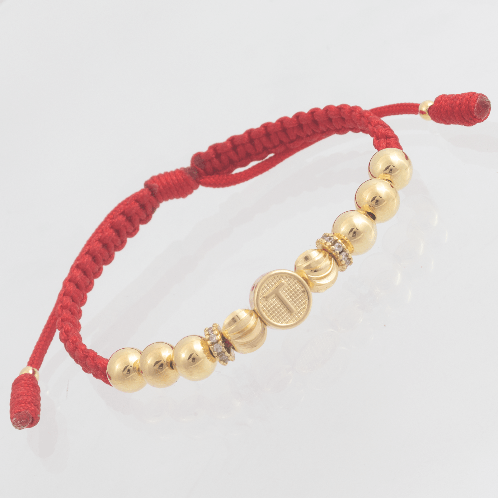 Manilla Iniciales Rondel Herraje Unidad - Vibrantto Joyas y Accesorios - MU3058