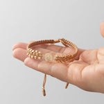 Manilla Milagrosa Doble Carril - Vibrantto Joyas y Accesorios-MU3073