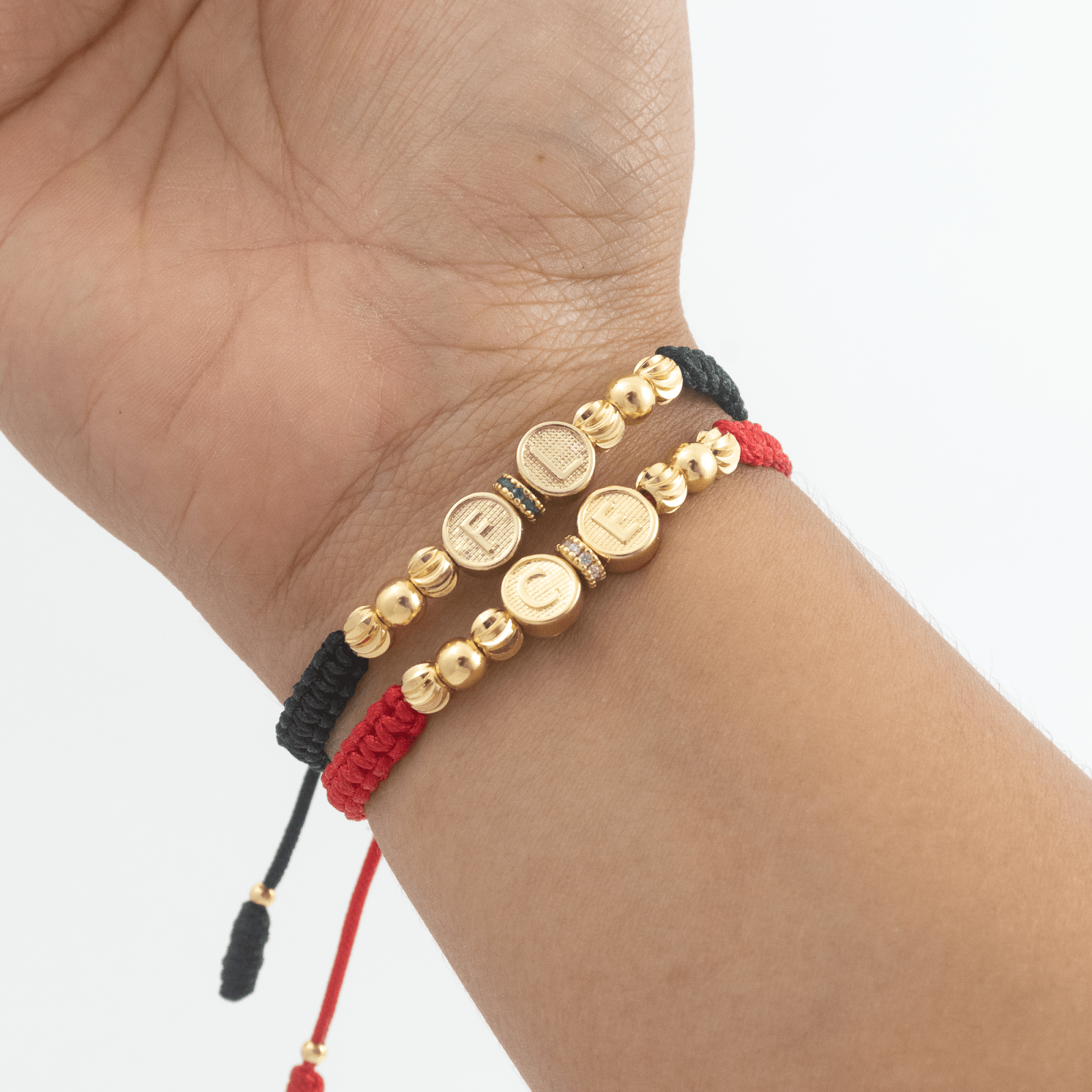 Manilla Pareja Doble Inicial Herraje - Vibrantto Joyas y Accesorios - MP3017