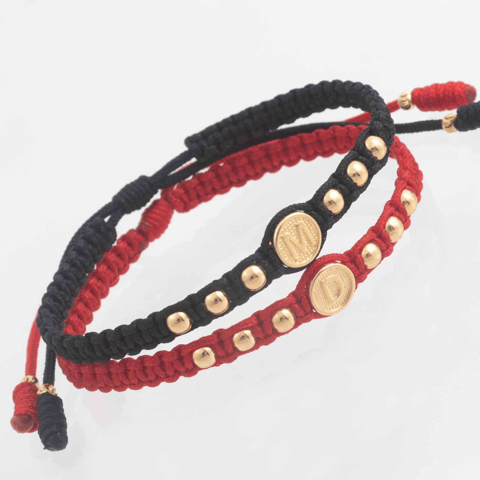 Manilla Pareja Iniciales Herraje - Vibrantto Joyas y Accesorios - 