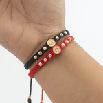 Manilla Pareja Iniciales Herraje - Vibrantto Joyas y Accesorios - 