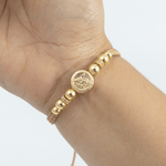 Manilla San Miguel Rondel Unidad - Vibrantto Joyas y Accesorios - MU3008