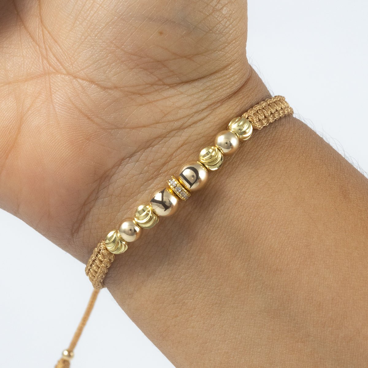 Manilla Doble Inicial Unidad - Vibrantto Joyas y Accesorios - MU3014