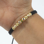 Manilla Doble Inicial Unidad - Vibrantto Joyas y Accesorios - MU3014
