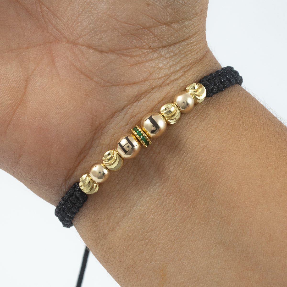 Manilla Doble Inicial Unidad - Vibrantto Joyas y Accesorios - MU3014