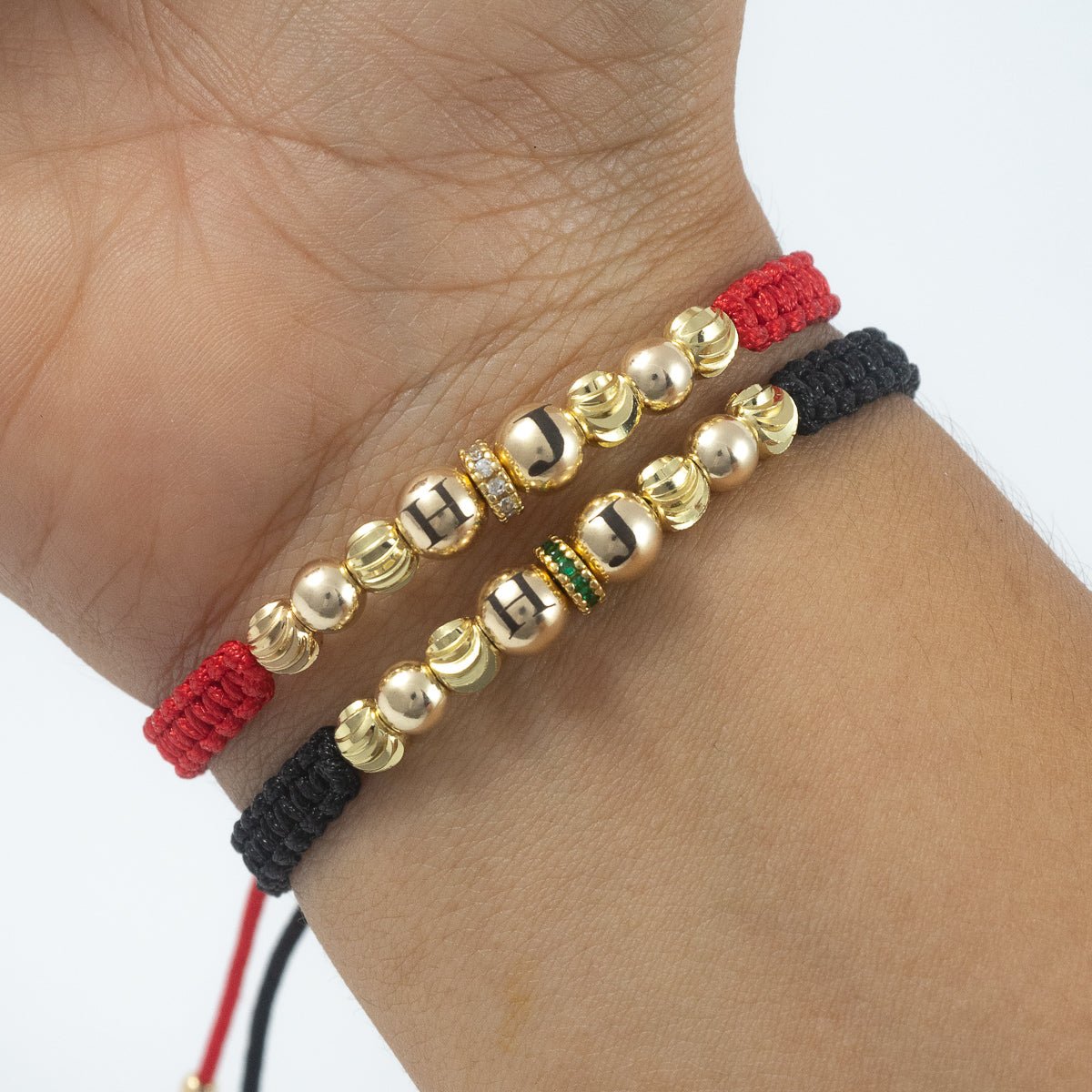Manilla Pareja Doble Inicial - Vibrantto Joyas y Accesorios - MP3014