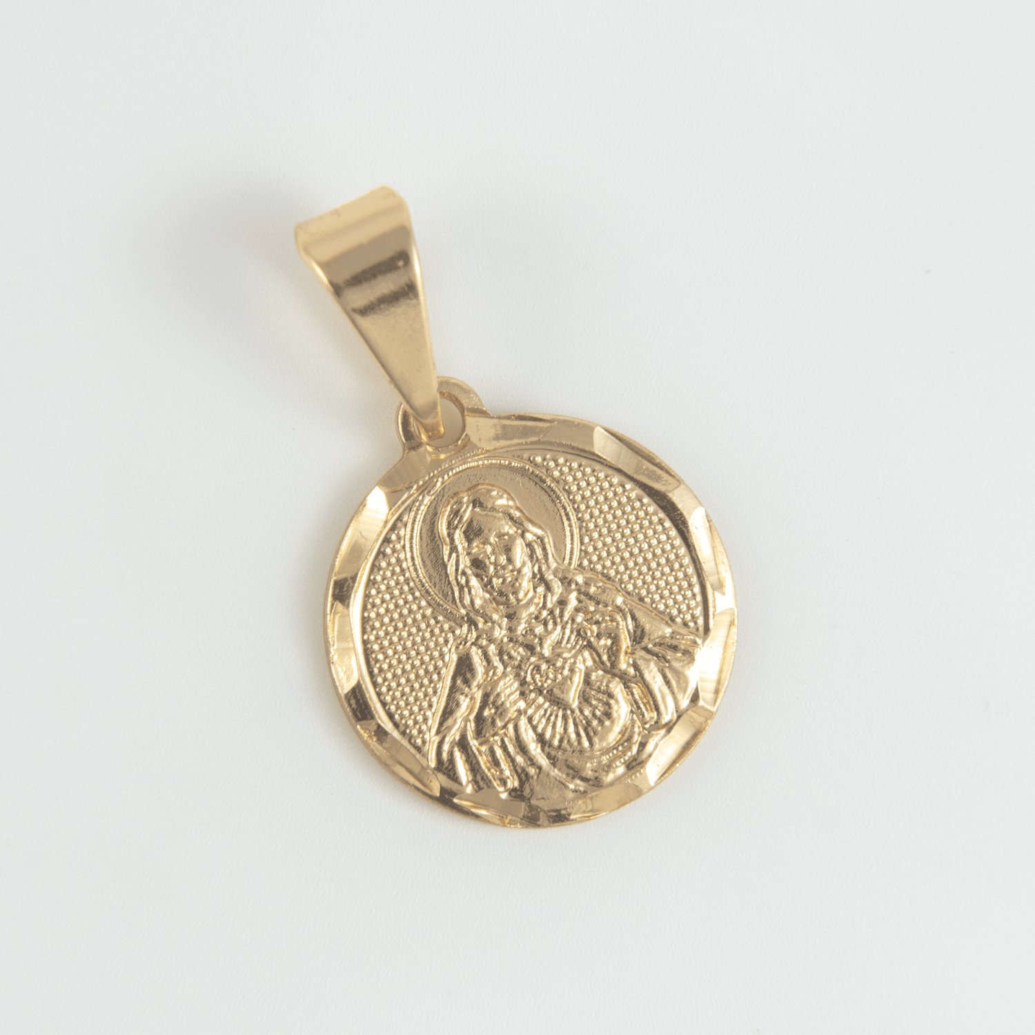 Medalla Sagrado Corazón Diamantado - Vibrantto Joyas y Accesorios - OC26522