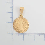 Medalla San Benito Diamantado - Vibrantto Joyería - OC27710