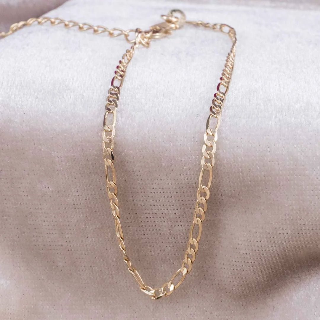 Pulsera 3x1 2mm 17cm + ext - Vibrantto Joyas y Accesorios-OC56211