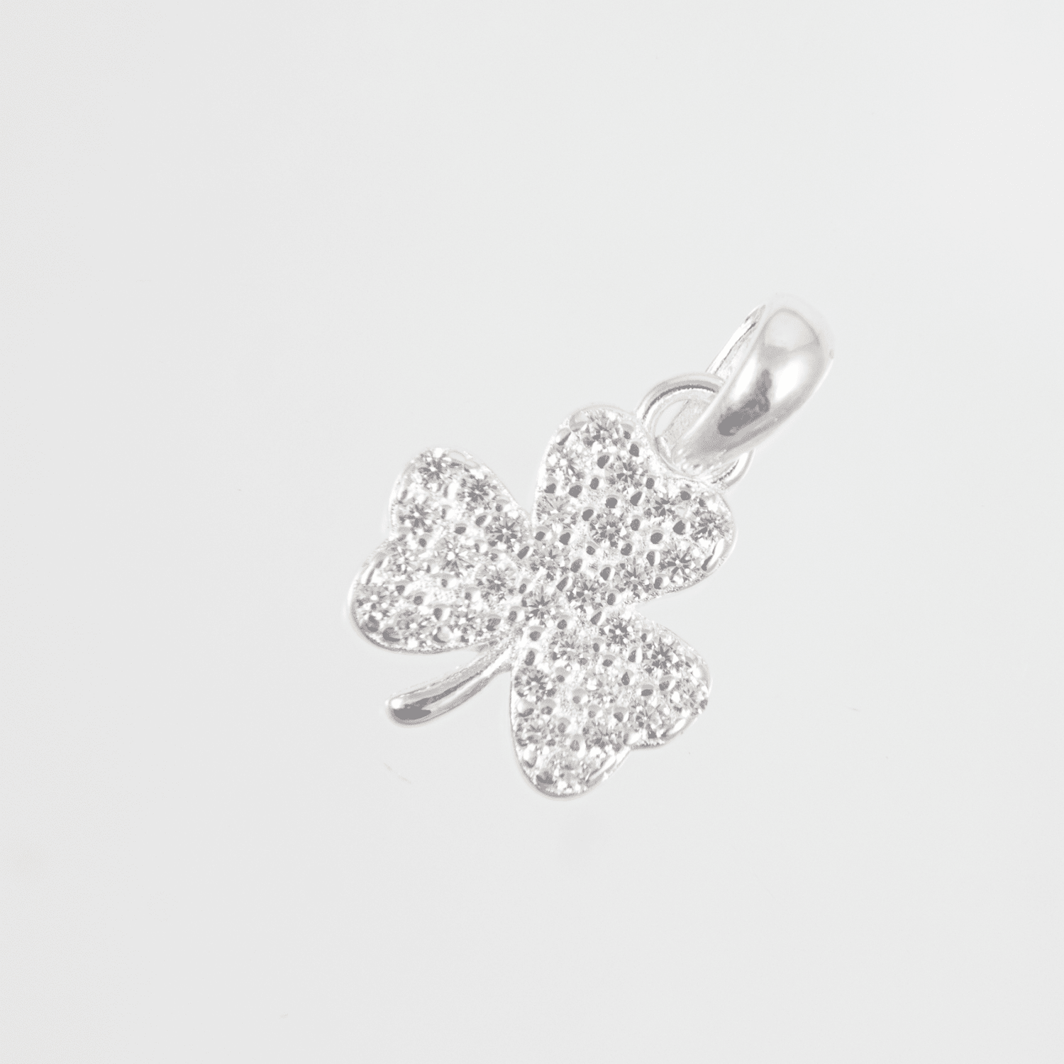 DIJE TREBOL FULL CIRCONES - Vibrantto Joyas y Accesorios - P26186