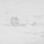 Topo Trebol Circones - Vibrantto Joyas y Accesorios - P34149