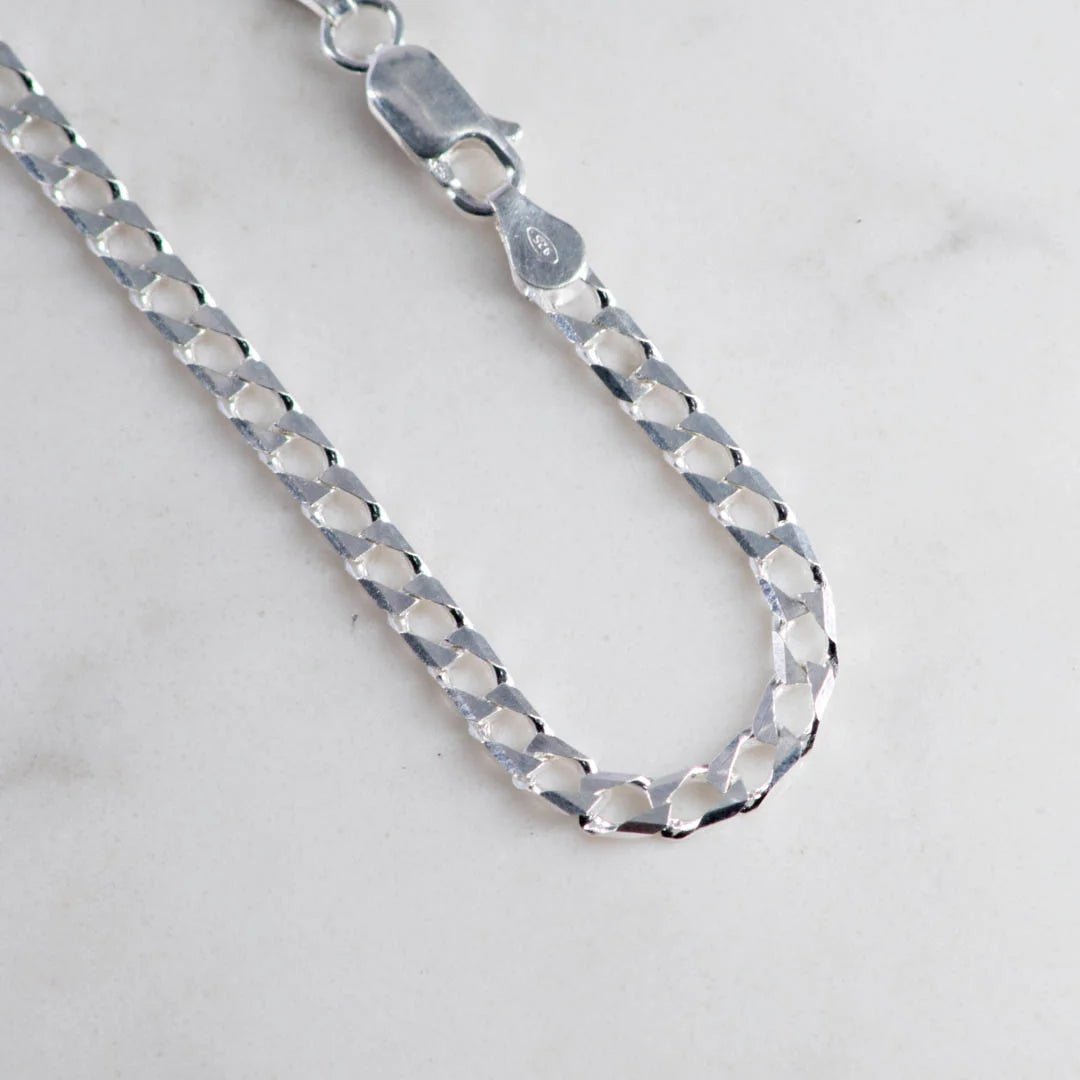 Pulsera Cubana Eslabon 3.5mm - 19cm - Vibrantto Joyas y Accesorios - P56120