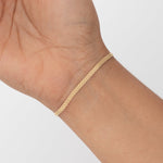 Pulsera China IT 3 mm 19.5 cm - Vibrantto Joyas y Accesorios-55882