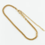 Pulsera Cubana Continua 3mm 18cm + extensor - Vibrantto Joyería - OC56270