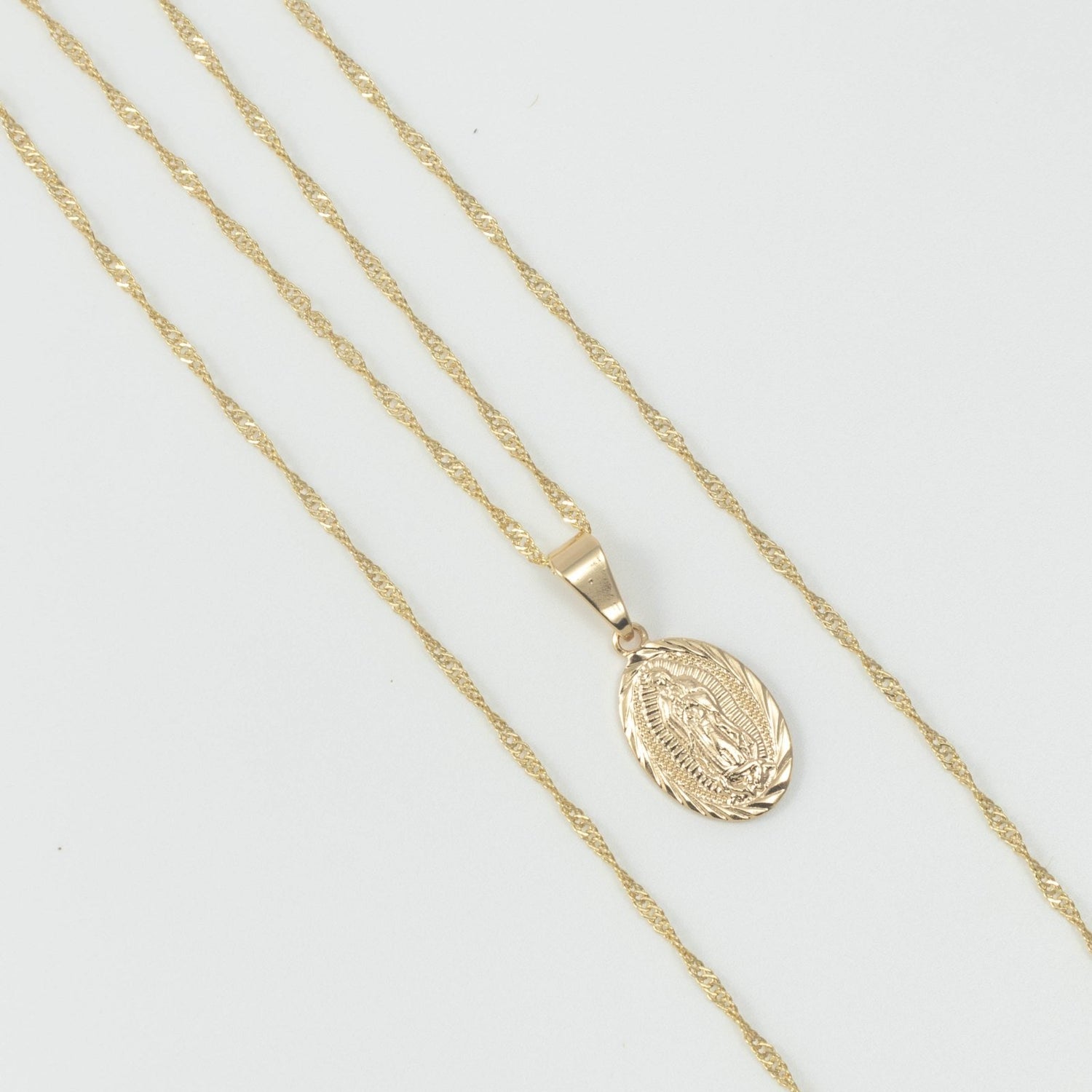 Set Guadalupe 2 (Cadena y dije) - Vibrantto Joyas y Accesorios - D1060-OC46033