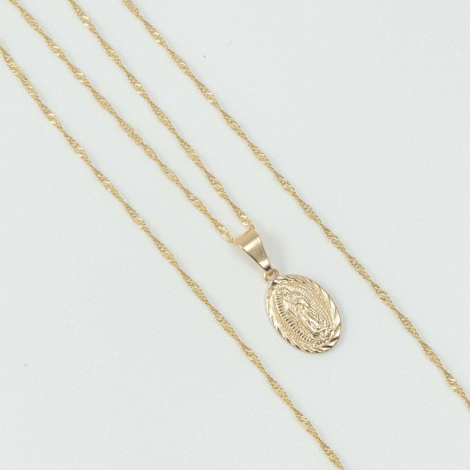 Set Guadalupe 2 (Cadena y dije) - Vibrantto Joyas y Accesorios - D1060-OC46033