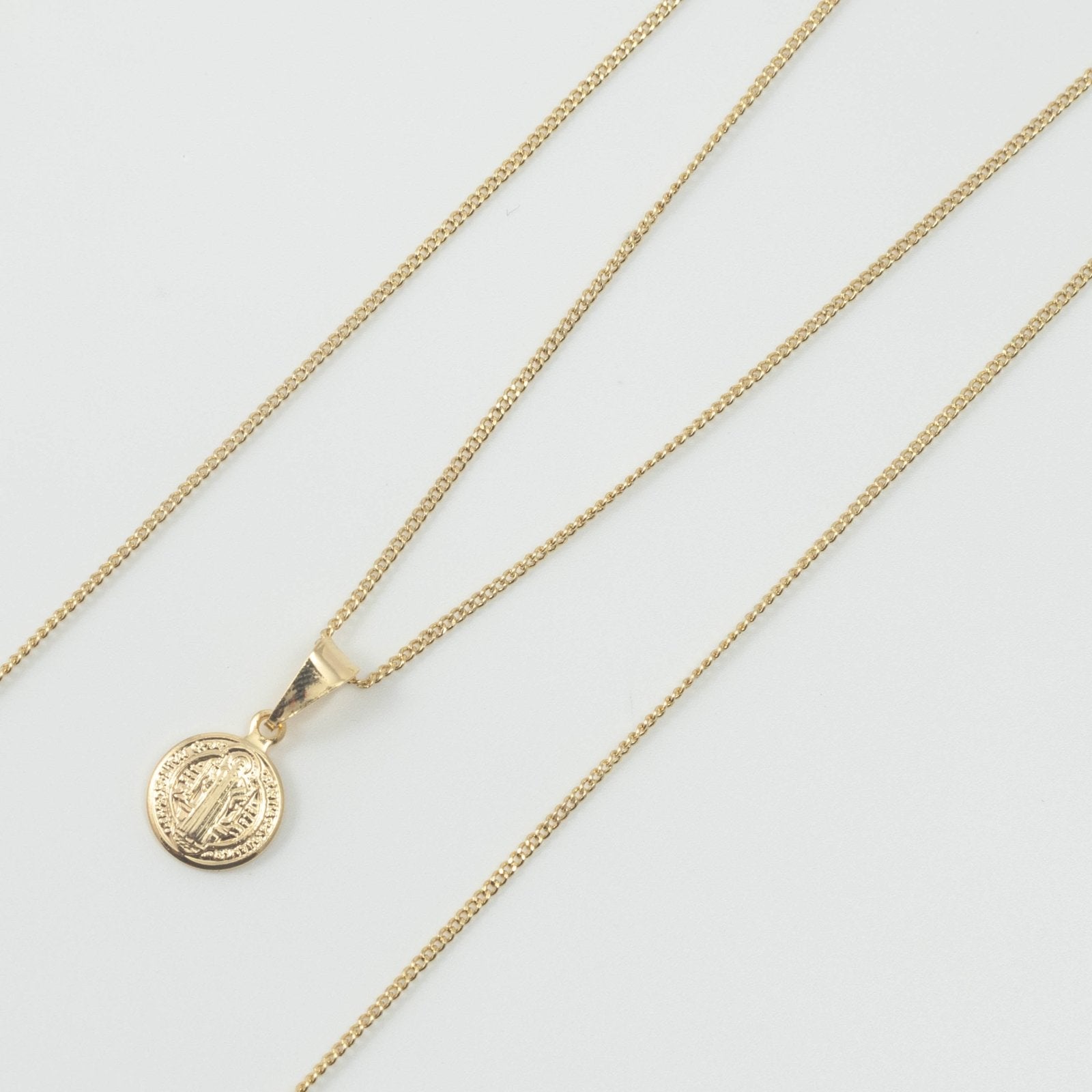Set San Benito mini (Cadena con Dije) - Vibrantto Joyas y Accesorios - OC46303-9130010