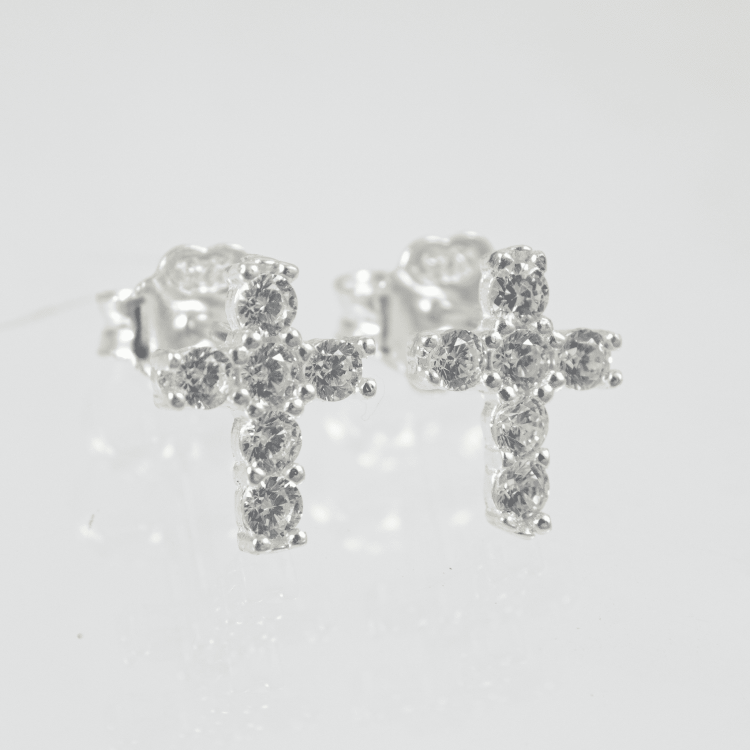 TOPO CRUZ CIRCONES - Vibrantto Joyas y Accesorios - P34568