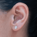 Topo Buho Circones Multicolor Rosca Seguridad - Vibrantto Joyas y Accesorios - P34253-COLOR