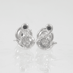 Topo Cisne Negro Rosca Seguridad - Vibrantto Joyas y Accesorios - P34257N