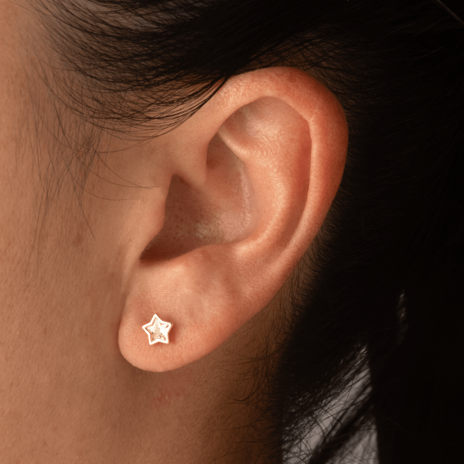 Topo Estrella Circon 6mm - Vibrantto Joyas y Accesorios - 9021407