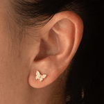 Topo Mariposa Circon - Vibrantto Joyas y Accesorios - 9021393