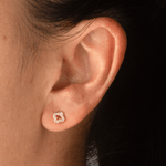 Topo Mini Trebol Silueta Circon - Vibrantto Joyas y Accesorios - 9021413