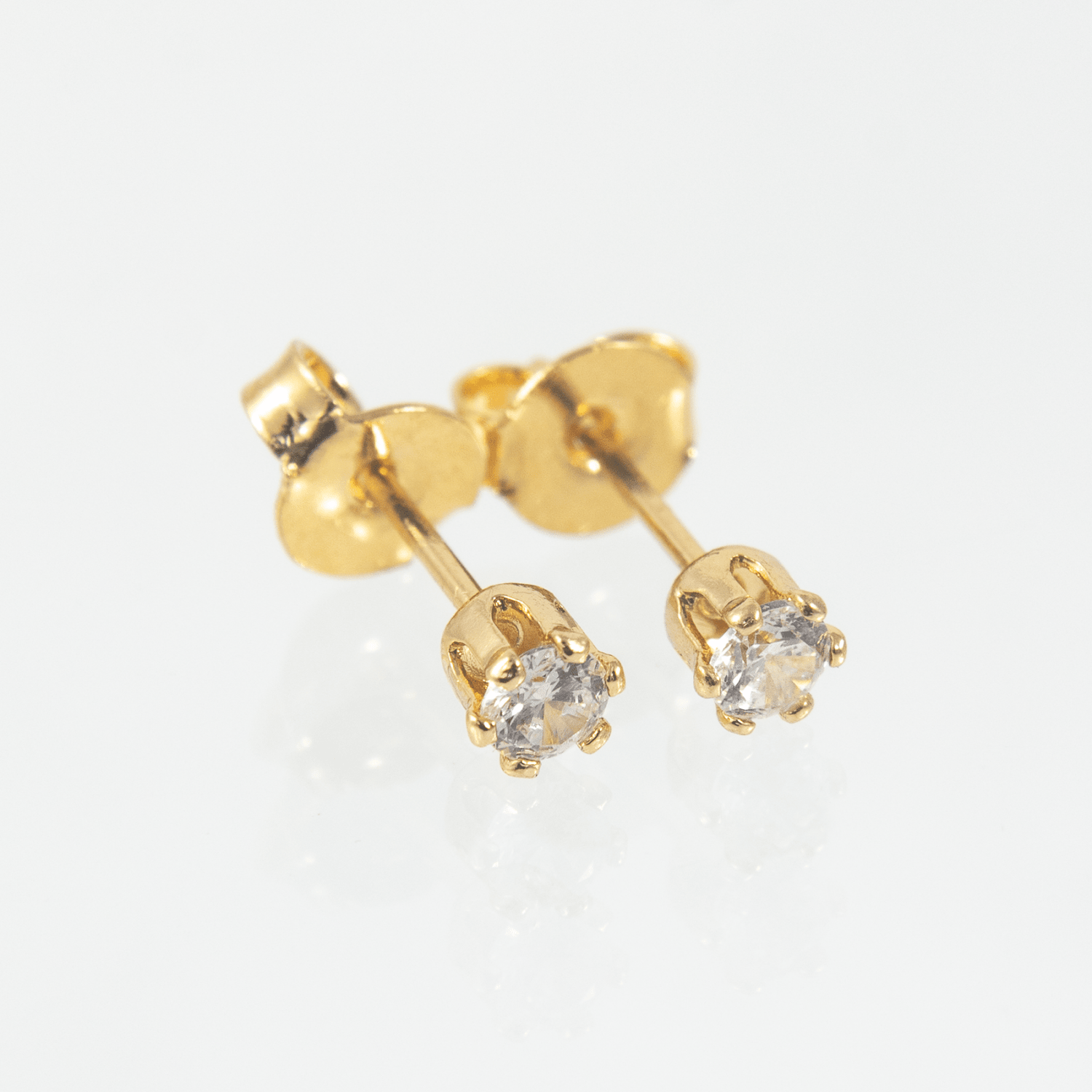 Topo Redondo Cristal 3mm 6 Puntas - Vibrantto Joyas y Accesorios - OC34211