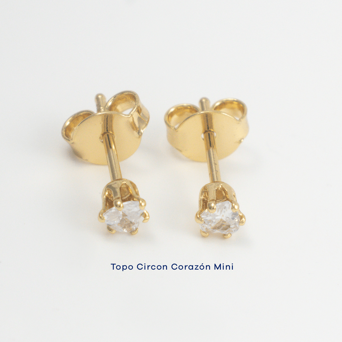 Topo Circon Corazón Mini - Vibrantto Joyería - OC34129
