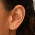 Topo Estrella Circon 5mm - Vibrantto Joyería - T872