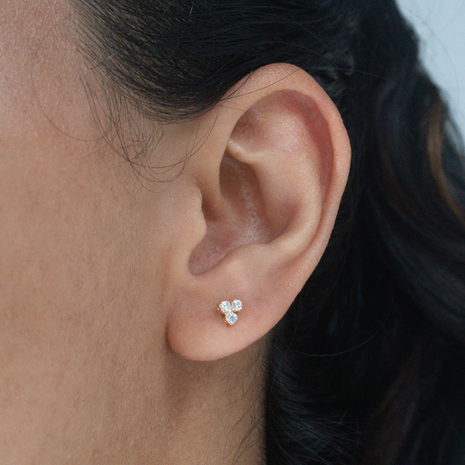 Topo Flor Circon Mini - Vibrantto Joyas y Accesorios - 9020976