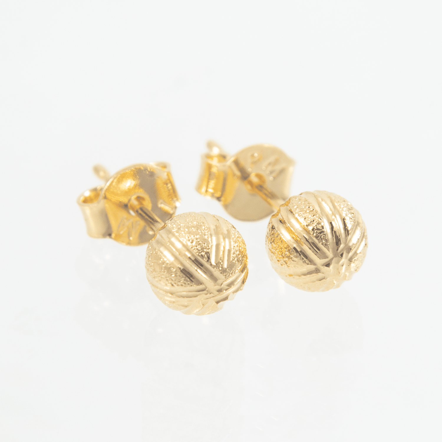 Topo balin diamantado 6mm - Vibrantto Joyas y Accesorios - 9020402
