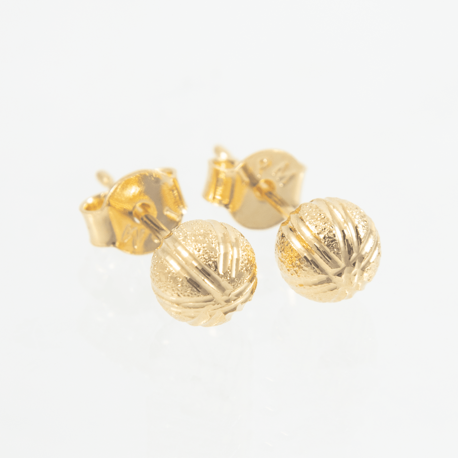 Topo balin diamantado 6mm - Vibrantto Joyas y Accesorios - 9020402