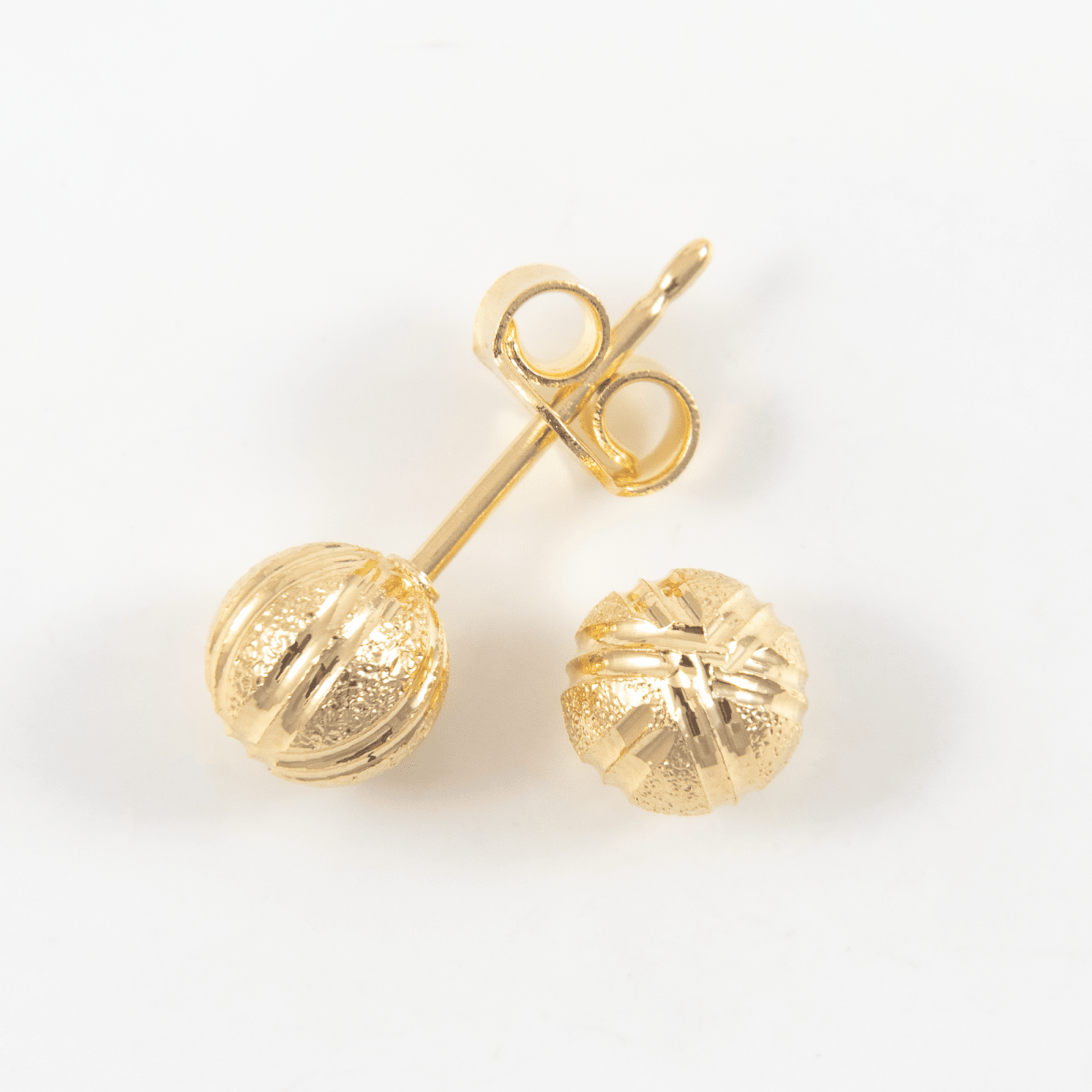 Topo balin diamantado 6mm - Vibrantto Joyas y Accesorios - 9020402