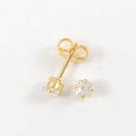 Topo circon cuadrado 3mm Cristal - Vibrantto Joyas y Accesorios - 9020814-2