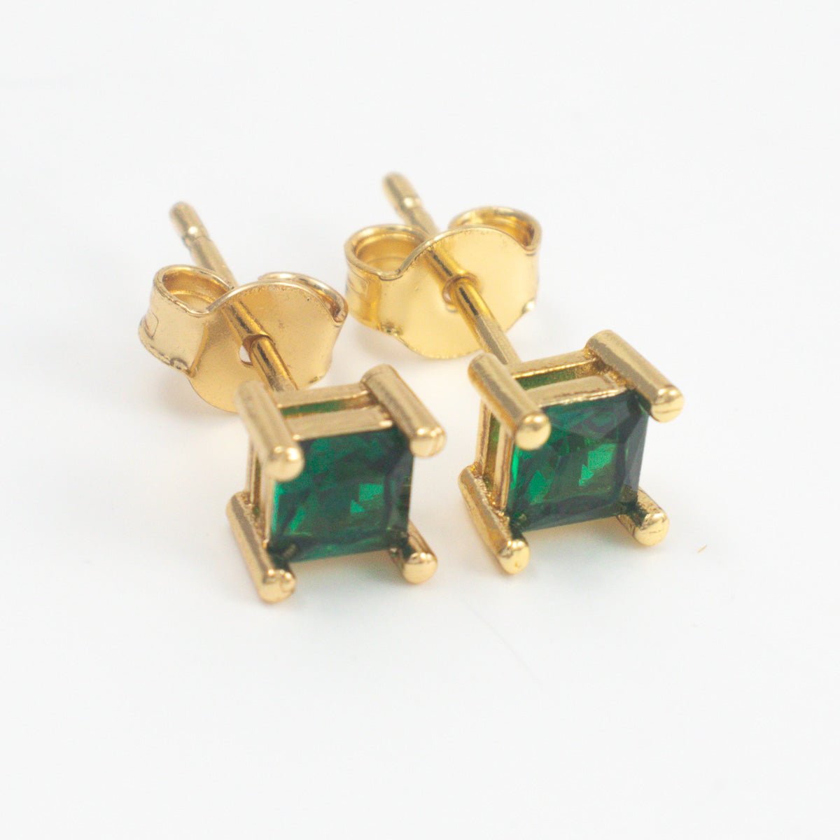 Topo Cuadrado Esmeralda - Vibrantto Joyería - OC34589