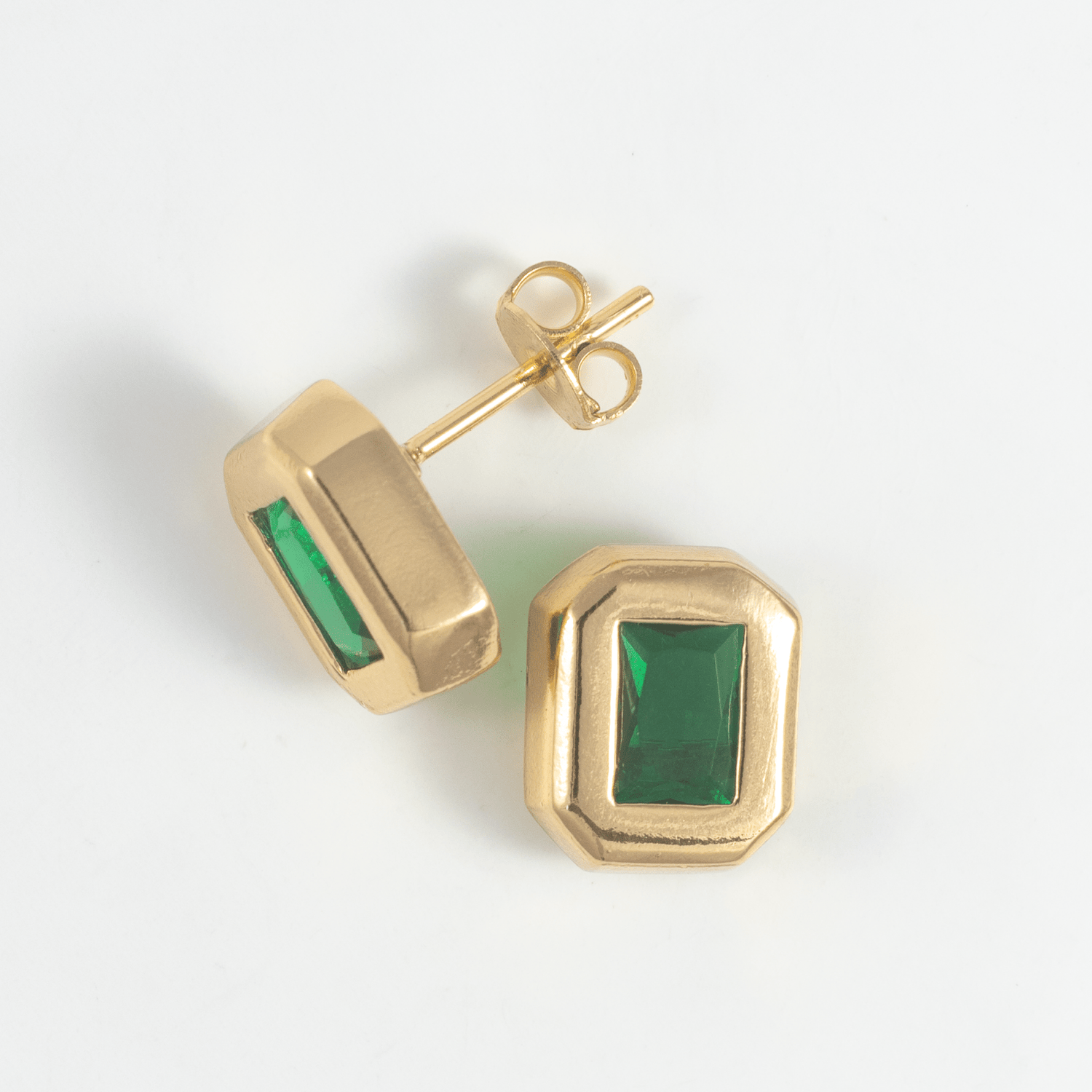 Topo cubo verde - Vibrantto Joyas y Accesorios - OC34027