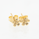 Topo flor lisa 6mm - Vibrantto Joyas y Accesorios - 9021686