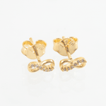 Topo infinito mini circon cristal - Vibrantto Joyas y Accesorios - 9021570