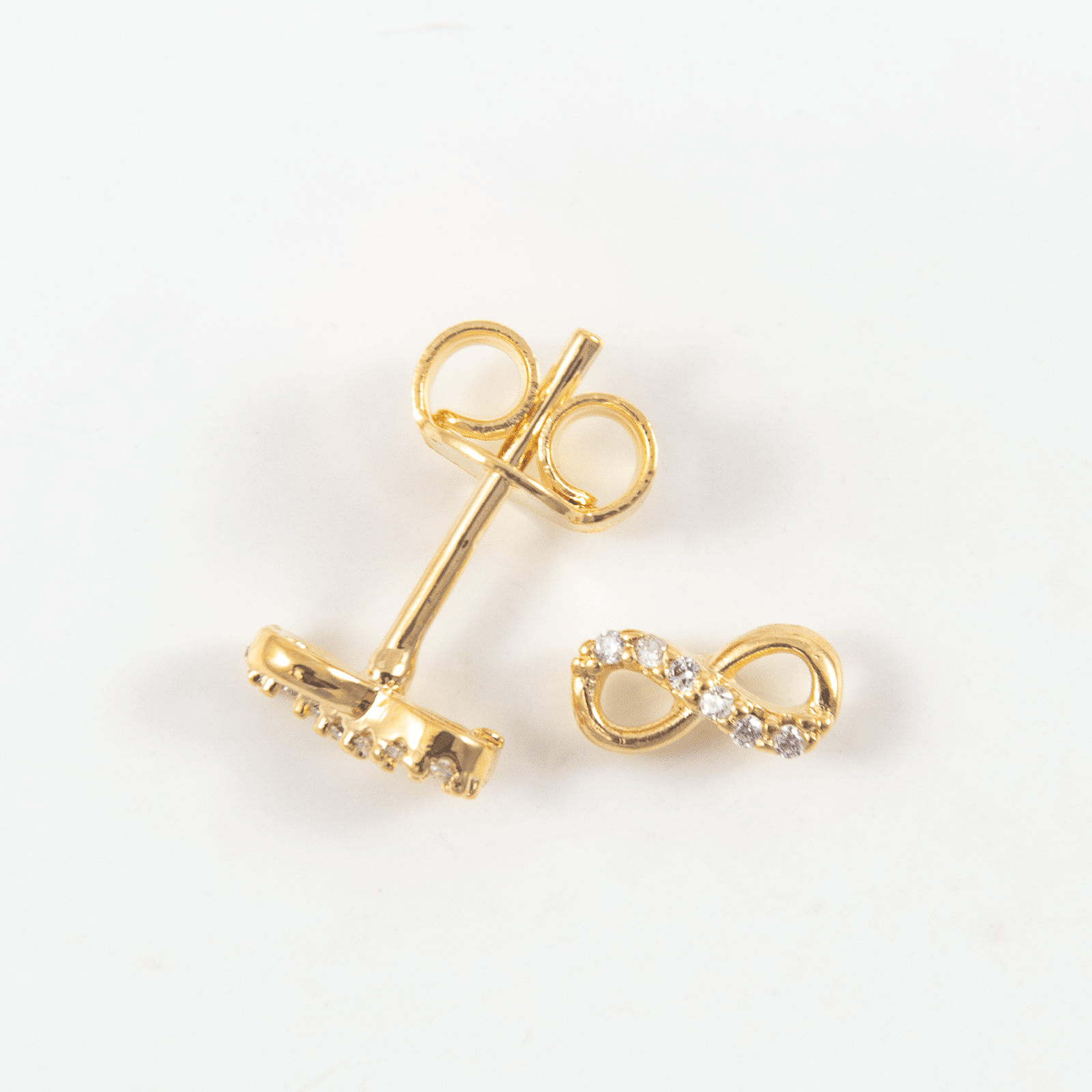 Topo infinito mini circon cristal - Vibrantto Joyas y Accesorios - 9021570