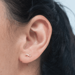 Topo infinito mini circon cristal - Vibrantto Joyas y Accesorios - 9021570