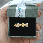 Anillo Tejido Carril Intercalado - Vibrantto Joyería