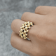 Anillo Tejido Luxury Triple Carril - Vibrantto Joyería