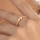 Anillo Ajustable Tri Circon - Vibrantto Joyería - 13054