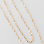 Cadena Espejo delgada 45cm - Vibrantto Joyas y Accesorios-c829