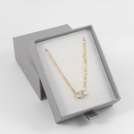 Cadena Square Crystal 2mm 45cm - Vibrantto Joyas y Accesorios - OC47030