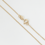 Cadena Cubanita 1mm - 45cm - Vibrantto Joyas y Accesorios - OC46544