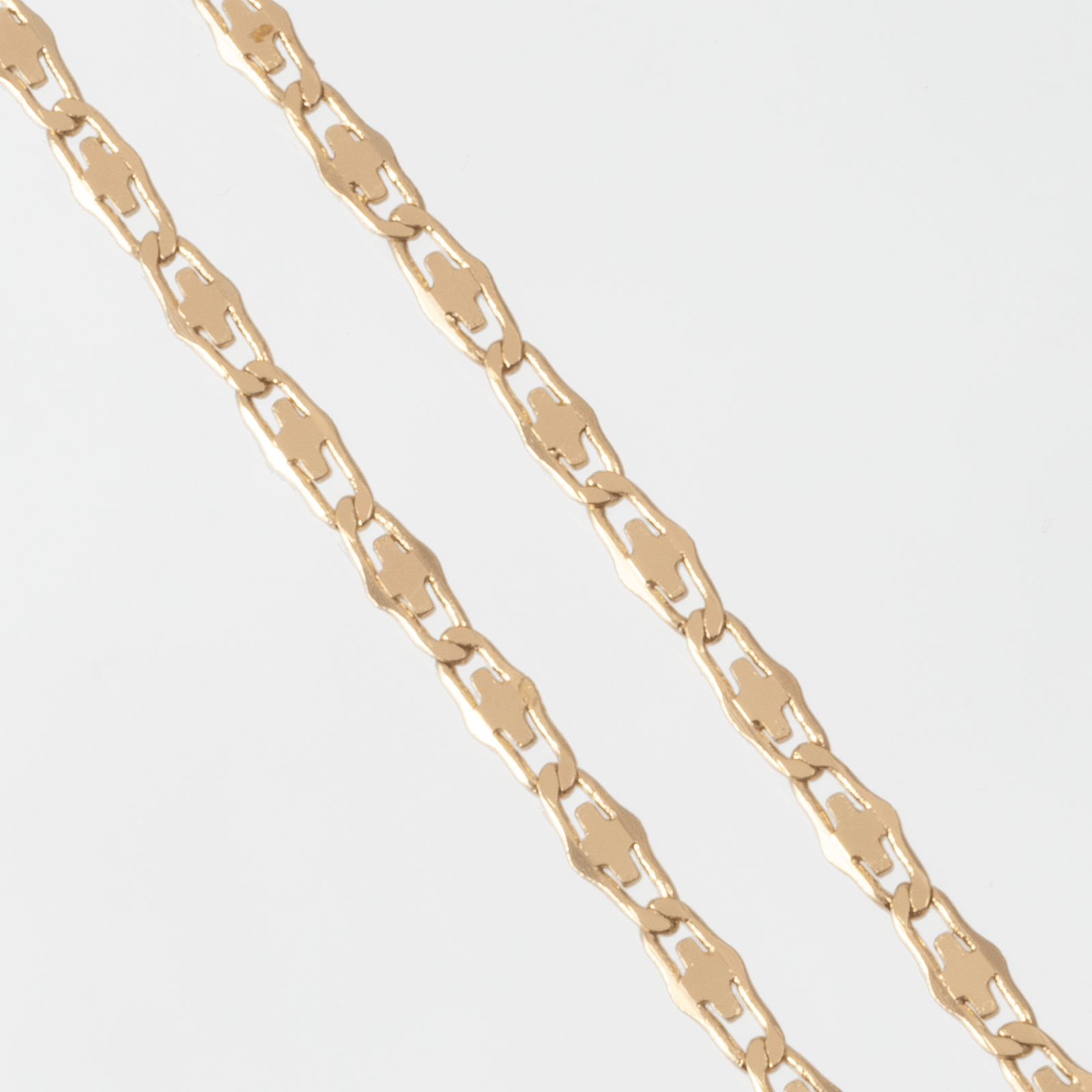 Cadena Escalera Cruz 2.5mm - 60cm - Vibrantto Joyas y Accesorios - OC48309