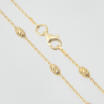 Cadena Militar Espaciada Ovalada Italy IT 65 cm - Vibrantto Joyas y Accesorios - 45303